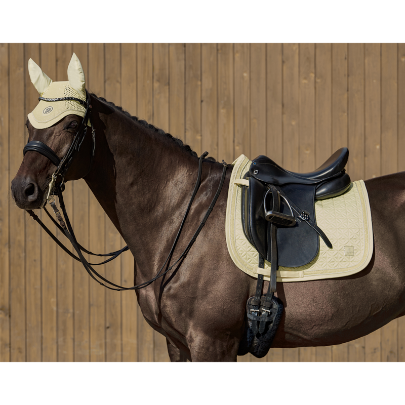 Eskadron Mattgloss Jewel Saddlecloth Platinum Pure SS23 - Sunflower-2